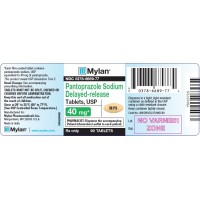 Mylan Pantoprazole Sodium Delayed-Release Tablets USP 40mg*, 90 Tablets